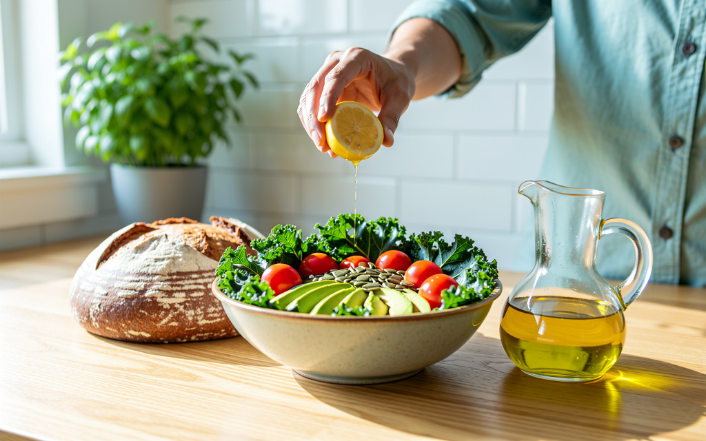 Ingrédients frais de saison